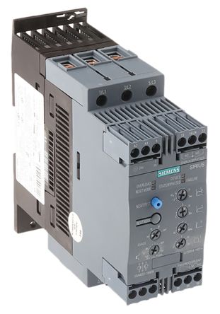 Siemens SIRIUS 3RW40 Sanftstarter 3-phasig 30 KW, 480 V AC / 63 A
