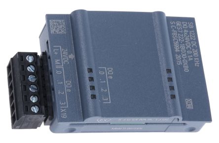 Siemens Módulo E/S Para PLC, Para Usar Con Serie S7-1200, 4 Salidas Tipo Digital, Transistor