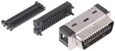 3M Conector IDC Macho Serie 101 De 26 Vías, Paso 1.27mm, 4 Filas, Montaje De Cable