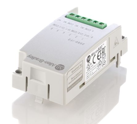 Allen Bradley Módulo E/S Para PLC 2080, 0 → 10 V., Para Usar Con Serie Micro 830, 2 Entradas Tipo Analógico, 4