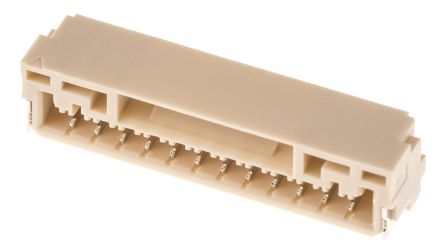 JST GH Leiterplatten-Stiftleiste Gewinkelt, 12-polig, Raster 1.25mm, Kabel-Platine, Lötanschluss-Anschluss, 1.0A,