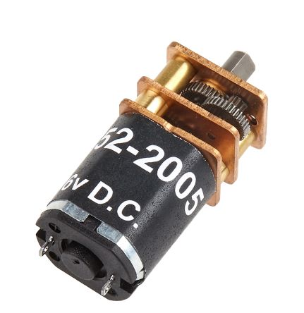 RS PRO Brushed DC Motor, 0.58 W, 6 V Dc, 3.9 Gcm, 13500 Rpm, 2.5mm Shaft Diameter