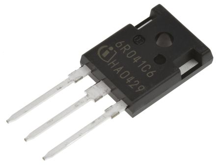 Infineon N-Channel MOSFET, 77 A, 650 V, 3-Pin TO-247 IPW60R041C6FKSA1