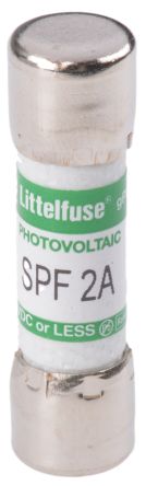 Littelfuse 2A F Melamine Cartridge Fuse, 10 X 38mm