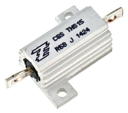 TE Connectivity THS15 Wickel Lastwiderstand 680mΩ ±5% / 15W, Alu Gehäuse Lötanschluss