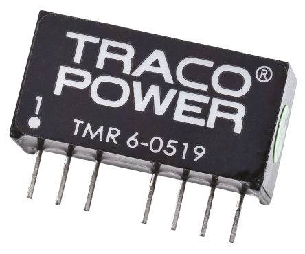 TRACOPOWER TMR 6 DC/DC-Wandler 6W 5 V Dc IN, 9V Dc OUT / 667mA 1.5kV Dc Isoliert