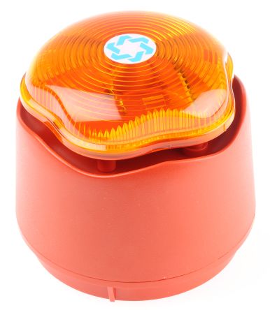 Hosiden Besson Banshee Excel Lite Xenon, Stroboskop-Licht Alarm-Leuchtmelder Orange / 110dB, 9→ 30 V Dc