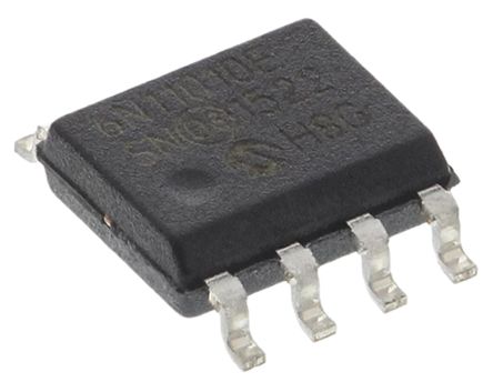Microchip Amplificateur D'instrumentation, 1.8 → 5.5 V 5MHz, 81dB, SOIC 8 Broches