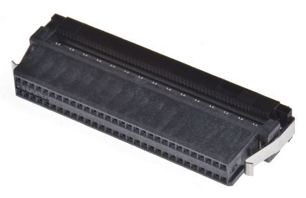 TE Connectivity AMP-LATCH System 50 IDC-Steckverbinder Buchse,, 60-polig / 2-reihig, Raster 1.27mm