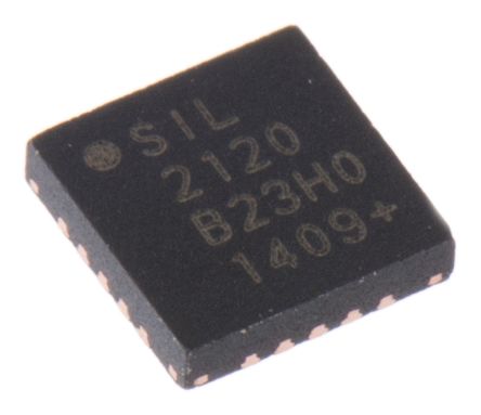 Silicon Labs Pont SPI-I2C, CP2120-GM, QFN, 20 Broches