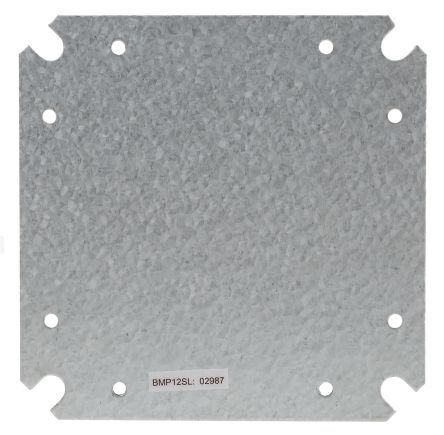 RS PRO 钢安装板, 外壳配件, 148mm长, 使用于200 x 200 mm 外壳