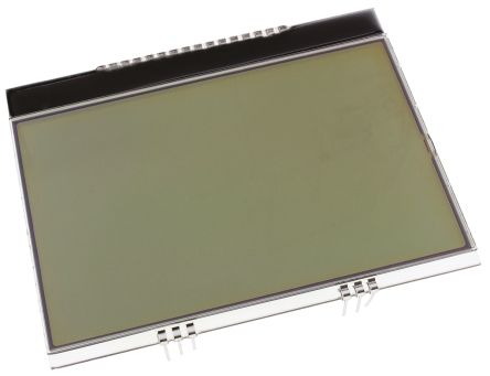 Display Visions Monochrom LCD, Graphisch 160 X 104pixels, Hintergrund Schwarz Reflektiv, 8-Bit, 9-Bit, I2C Interface