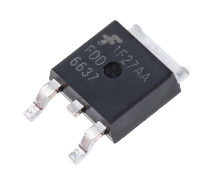 Onsemi PowerTrench FDD6637 P-Kanal, SMD MOSFET 35 V / 55 A 57 W, 3-Pin DPAK (TO-252)