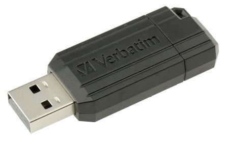 Verbatim, USB-Stick, 64 GB, USB 2.0, PinStripe