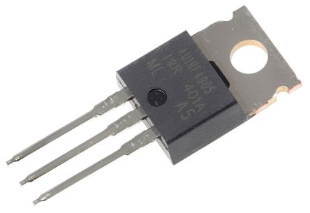 Infineon HEXFET AUIRF4905 P-Kanal, THT MOSFET 55 V / 74 A 200 W, 3-Pin TO-220AB
