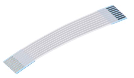 Molex Premo-Flex Flachbandkabel FFC, 8-adrig, Raster 1mm Nicht Abgeschlossen 0,50 Mm