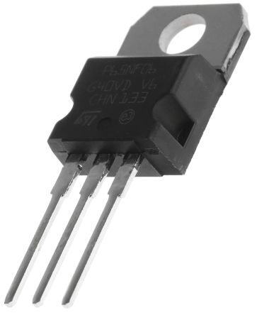 STMicroelectronics MOSFET, Canale N, 14 Ω, 60 A, TO-220, Su Foro