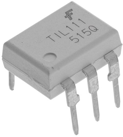 Onsemi THT Optokoppler DC-In / Transistor-Out, 6-Pin MDIP, Isolation 7500 V Ac