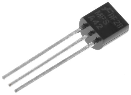 Onsemi Transistor NPN, 3 Pin, TO-92, 500 MA, 300 V,, Montaggio Su Foro