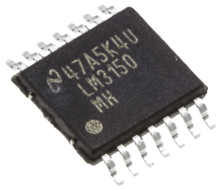 Texas Instruments LM3150MHE/NOPB Spannungsregler, Buck Controller / 12A, TSSOP 14-Pin