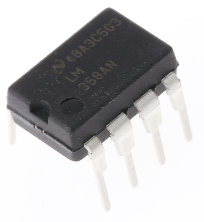Texas Instruments Amplificador Operacional LM358AN/NOPB Precisión, 3 → 32 V PDIP, 8 Pines