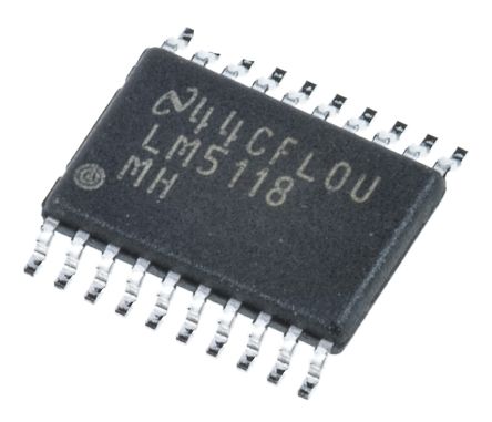 Texas Instruments LM5118MH/NOPB Spannungsregler, Abwärts-/Aufwärtsregler, TSSOP 20-Pin