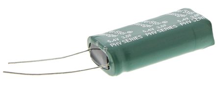 Eaton Supercondensateur, 3F, 5.4V C.c., Traversant, 17.3 X 9 X 32.5mm, Pas De 11.8mm, -40 °C → +65 °C.