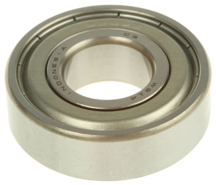 NSK 6203ZZC3 Single Row Deep Groove Ball Bearing- Both Sides Shielded End Type, 17mm I.D, 40mm O.D