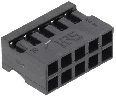 Hirose A3B Steckverbindergehäuse Buchse 2mm, 10-polig / 2-reihig Gerade, Kabelmontage Für Serie A3
