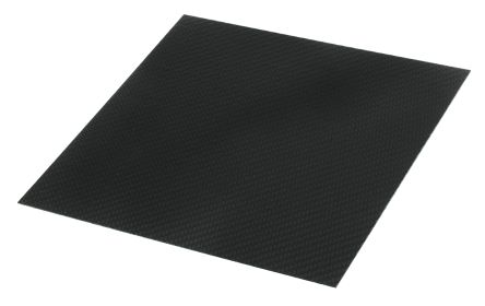 RS PRO 碳纤维板, 300mm长 x 300mm宽 x 1.3mm厚