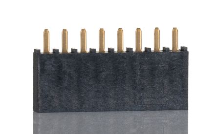 Samtec SSW Leiterplattenbuchse Gerade 8-polig / 1-reihig, Raster 2.54mm