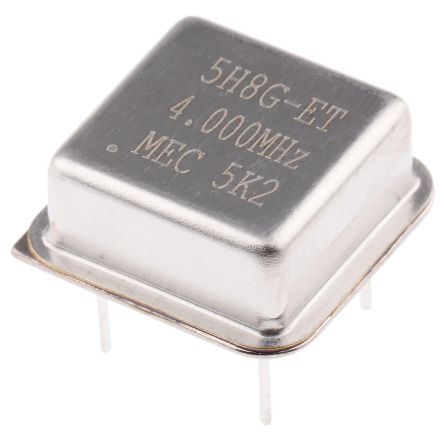 MERCURY Oscillateur 4MHz 12.8 X 12.8 X 5.08mm PDIP Type Horloge