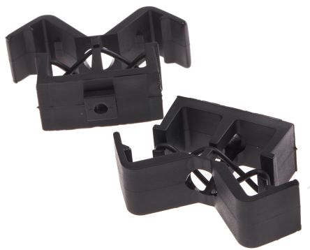 RS PRO Cable Clip, 8mm GrooveSlot 40 Mm 16mm Internal Width 32.6mm Internal Height, 40mm L