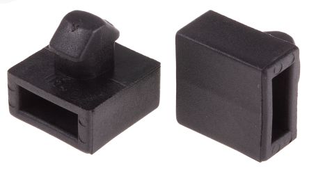 RS PRO Cable Clip, 8mm GrooveSlot 40 Mm 5mm Internal Width 13.3mm Internal Height, 19mm L