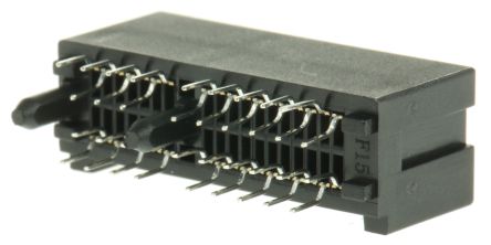 Samtec Serie PCIE Kantensteckverbinder, 1mm, 36-polig, 2-reihig, Gerade, Buchse, Durchsteckmontage