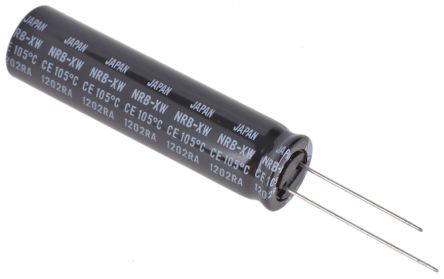 NIC Components NRB-XW, THT Aluminium-Elektrolyt Kondensator 68μF ±20% / 450V Dc, Ø 12.5mm X 50mm, Bis 105°C