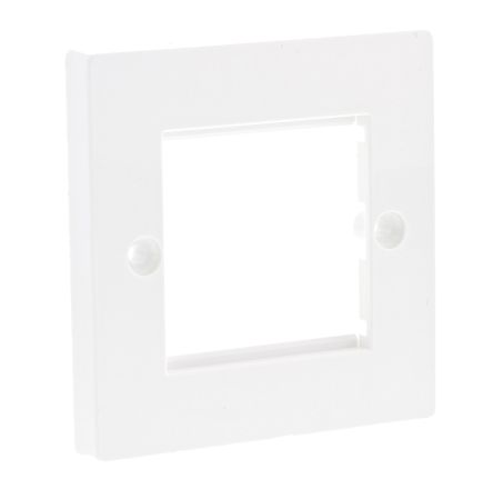 RS PRO SINGLE GANG WALL PLATE 50x50 CUT OUT