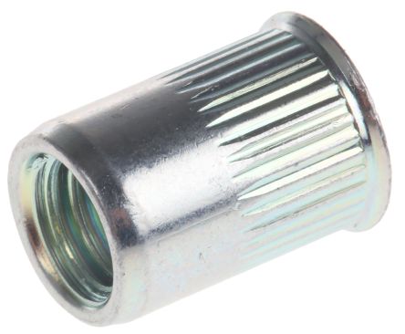 POP Röhrenförmig Niet, Ø 10.9mm X 15.8mm, Silber, Stahl, 11mm, Min. 0.5mm, Max. 3mm