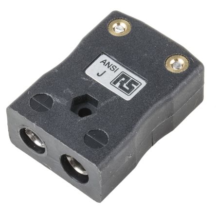 RS PRO Quickwire Thermocouple Connector For Use With Type J Thermocouple, Standard Size, ANSI Standard