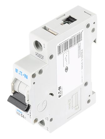 Eaton Moeller MCB Leitungsschutzschalter Typ C, 1-polig 4A 230 → 400V, Abschaltvermögen 6 KA XEffect