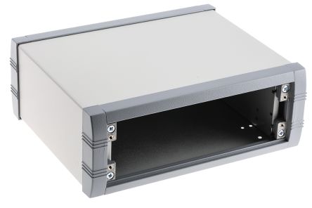 METCASE Unimet-Plus Grey Aluminium Instrument Case, 231.62 X 193.28 X 85.7mm