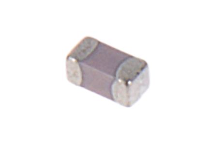 KEMET 18pF Multilayer Ceramic Capacitor MLCC, 50V Dc V, ±5%, SMD