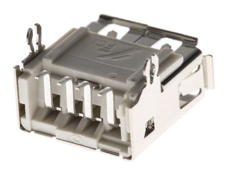 Amphenol ICC USB-Steckverbinder A → B Buchse, SMD
