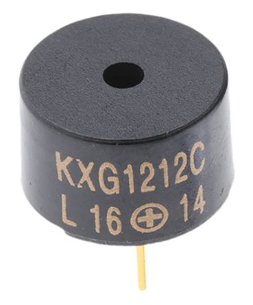 Kingstate Componente De Zumbador Magnético KXG1212CL, 8 → 16 V Dc, 94dB, Montaje En PCB, Continua, Interno,