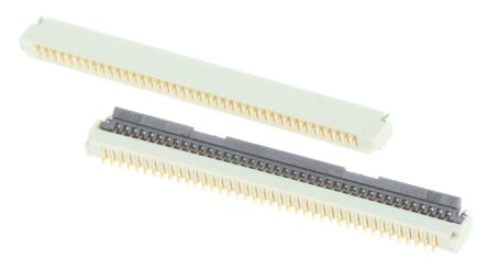 Hirose FH33, SMD FPC-Steckverbinder, Buchse, 40-polig / 1-reihig, Raster 0.5mm Lötanschluss