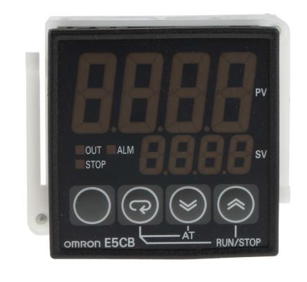 Omron E5CB PID Temperaturregler, 1 X Relais, Spannung Ausgang, 24 V Ac/dc, 48 X 48mm