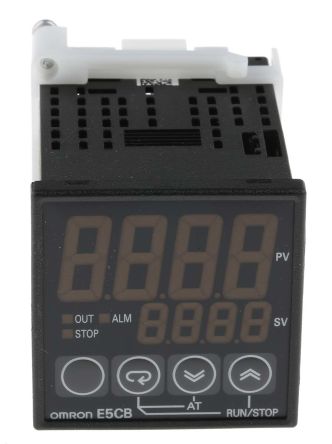 Omron E5CB PID Temperaturregler, 1 X Relais, Spannung Ausgang, 100 → 240 V Ac, 48 X 48mm