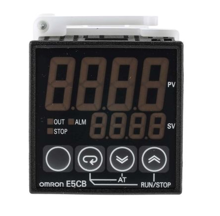Omron E5CB PID Temperaturregler, 1 X Relais Ausgang, 24 V Ac/dc, 48 X 48mm