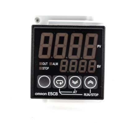 Omron E5CB PID Temperaturregler, 1 X Relais Ausgang, 100 → 240 V Ac, 48 X 48mm