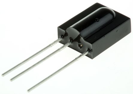 Vishay Infrarot-Empfänger 2,5 → 5,5 V 3- Pins 40kHz Fotodetektor, Vorverstärker, Max. Bereich 30m ±55°